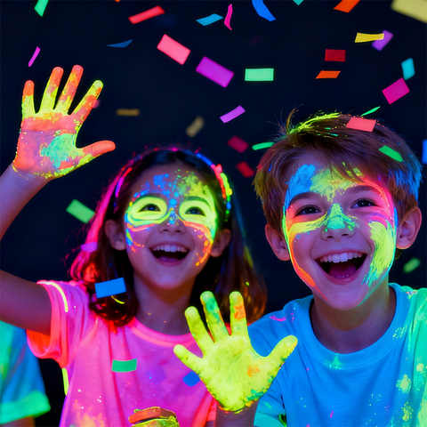 UV Neon Body Paint / Glow Party